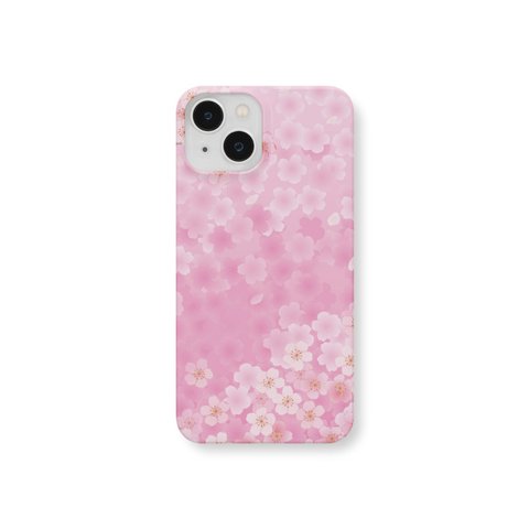 桜 16 スマホケース さくら iPhone15 iPhone14 iPhone13 iPhone12 iPhone11 iPhoneSE2  iPhoneSE3