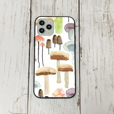 iphoneケース42 韓国 iphoneケース 強化ガラス おしゃれ 北欧 森のきのこ　レトロ　アイフォン　リバティ　かわいい　流行り iface