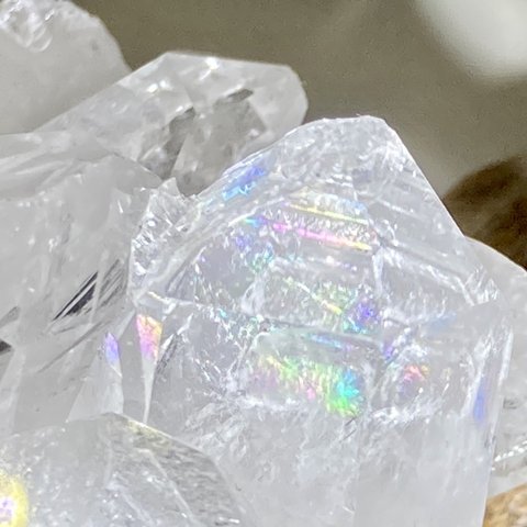 タイムリンク　虹✨ ブラジル・ミナスジェライス州 トマスゴンサガ産 水晶