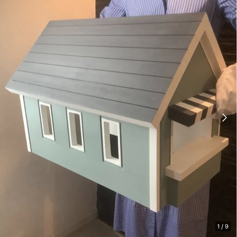 木製ペットハウス　お店屋さんごっこ　タイプS-1     Wooden Pet House   Play-shop style   Type S-2　手工木制宠物窝  假装商店样式 S-2号