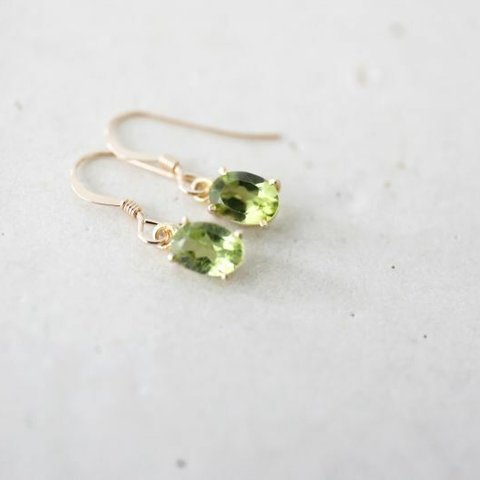  14KGF peridot pierce[kgf5002]