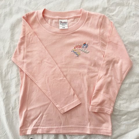 baby pink刺繍こども服