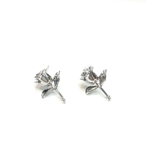 「#7268」バラ ピアス 金具 ✴︎2個セット