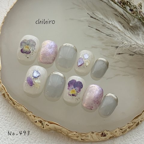 ネイルチップ　No.493