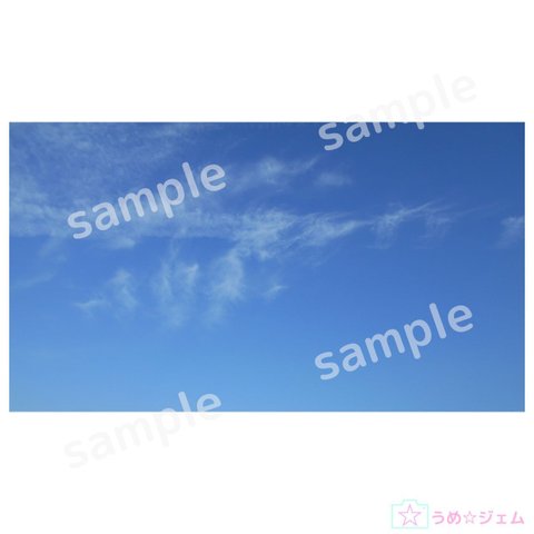 PC壁紙　空と雲《sora-022》（JPGファイル）