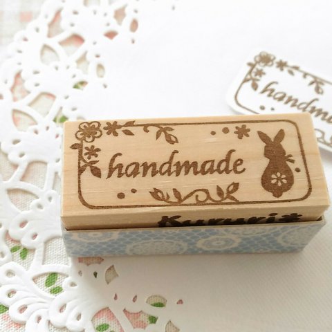 うさぎのhandmadeはんこ