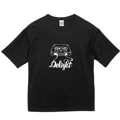 hntbk BIG Tshirt Maskita Laba "Delight" BLACK