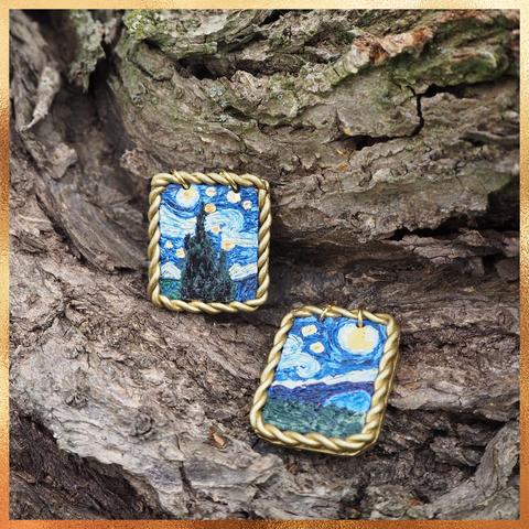 Gogh The Starry Night pierce