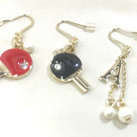 ピアス(フック式)〜3点セット(2Way)・限定販売5セット