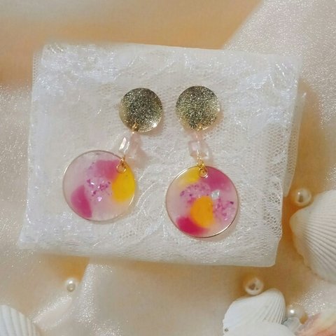 【品番.HE005】【ピアス・イヤリング】Tropical Holic