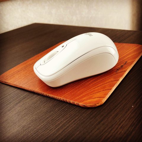 木製マウスパッド 