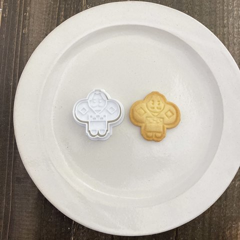 お正月🎍凧型クッキー型
