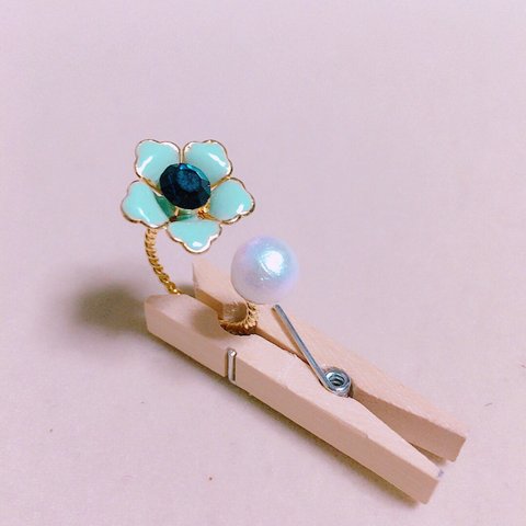 botanical flower ring