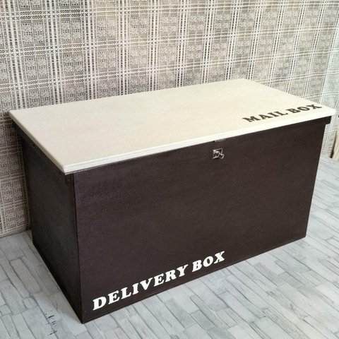 《受注生産E09》宅配BOX 置き配 メールボックス りんご箱 大型ポスト