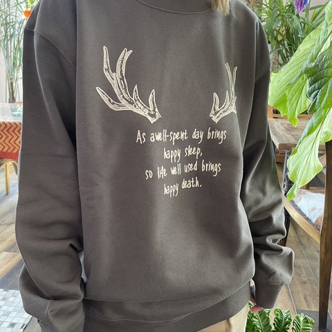 § antler §-Sweat／unisex