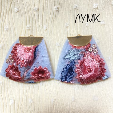 インド刺繍リボン　タッセル