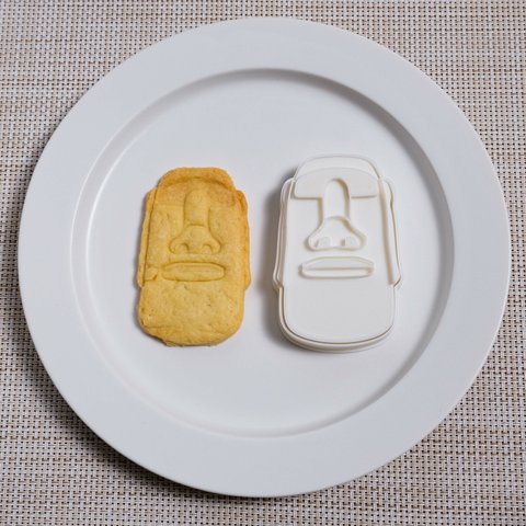 モアイ像（クッキーカッター・クッキー型）