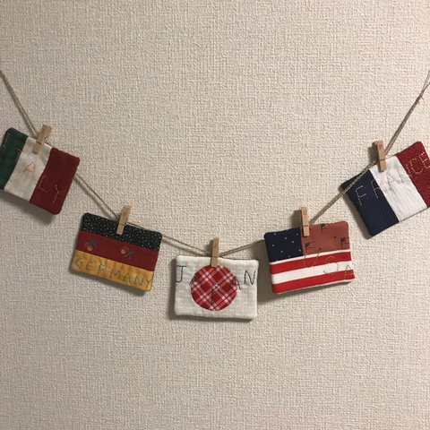 国旗ガーランド  