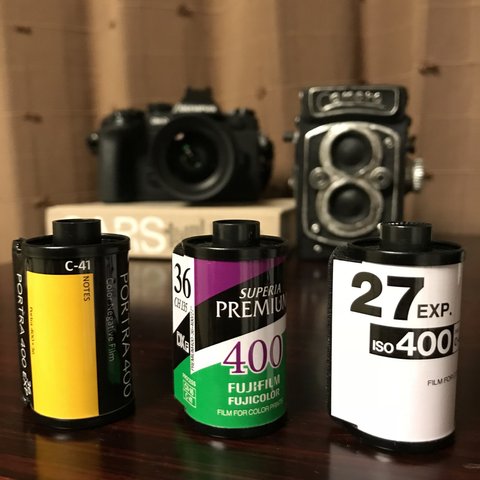 フィルムカメラマグネット3つセット