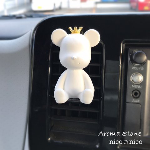 Aroma  Stone【車用】Bear クラウン