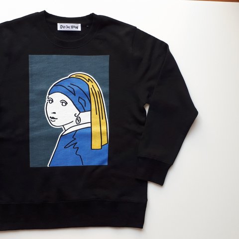 【SALE】【OVER　THE　MOON　名画PTスエット】