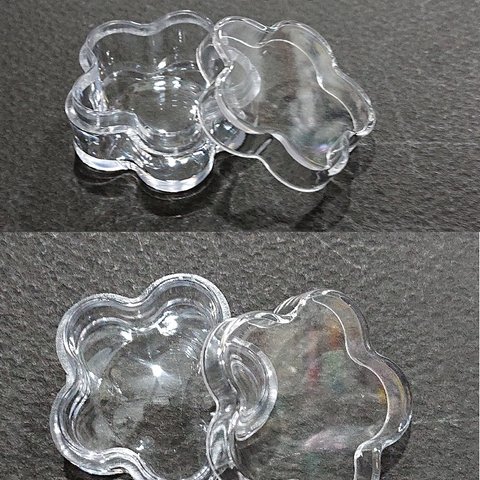 花形パーツ入れ(約3.2cm×1.7cm) 6個セット！