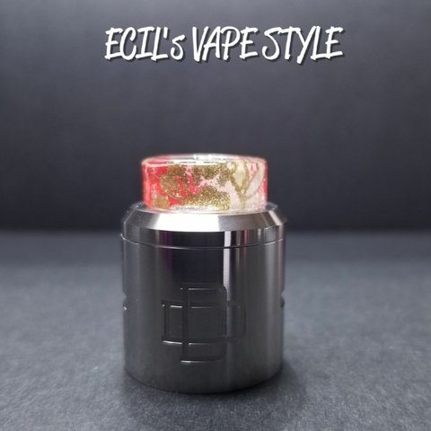 限定販売♪赤の和紙☆和柄ドリップチップ  VAPE 810