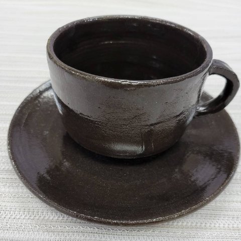 黒のコーヒーカップ