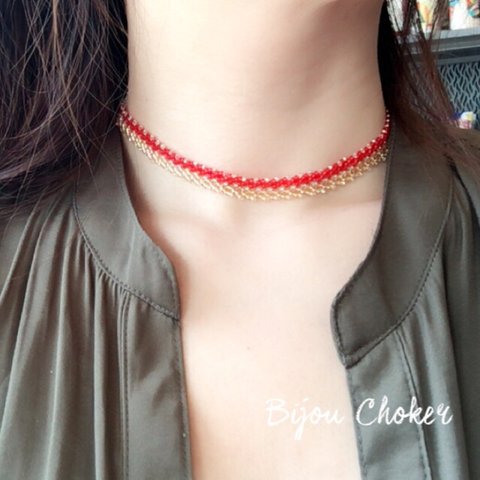 2way Bijou Choker【Passion】