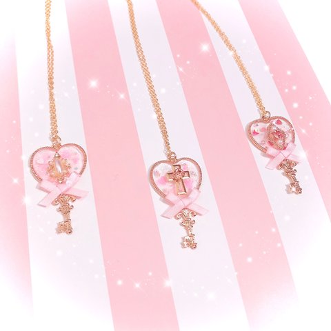 ☆dream heart key🗝pendant