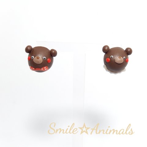 クマさんカップル♡ピアス