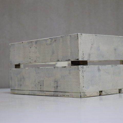 アンティーク風ガーデニング箱　(植木鉢とか入れる用の箱)
