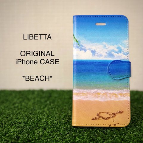 ★ Beach ★ 手帳型スマホケース iPhone case