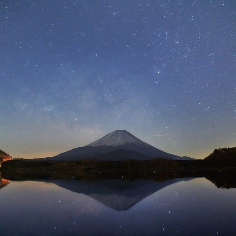 【ポストカード】精進湖の富士山 3枚