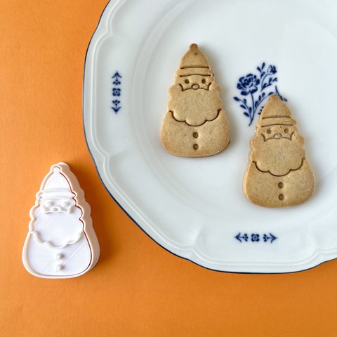 サンタクロース☆クリスマス　オーナメント【クッキー型】