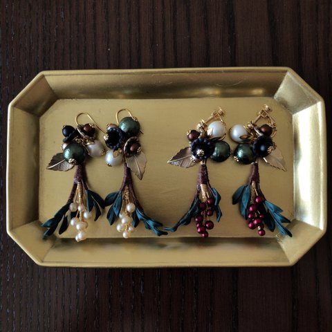 Nandina ＊南天＊~ピアス･イヤリング~