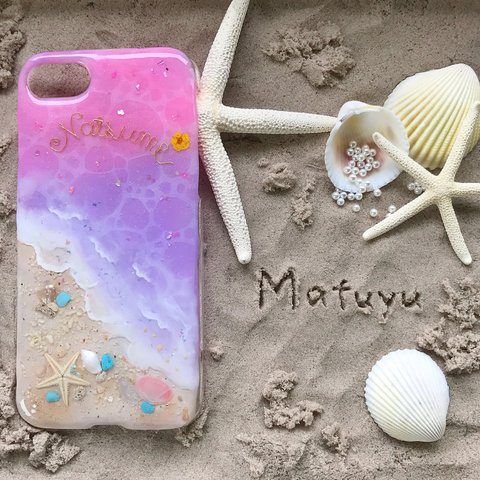 ヴィーナスベルト♦︎Private Beach♦︎スマホケース　 全機種対応　　iPhone AQUOS GALAXY Xperia