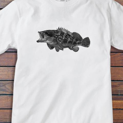 Tシャツ　魚　メンズ