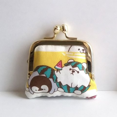 ■角型■小さいがま口：ちっちゃいがま口：角209：かわいいがまぐち：小さい財布：littlie purse