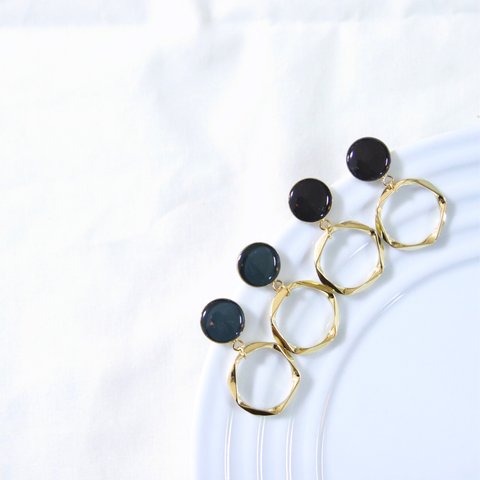 ［circle×hoop］ ピアス/イヤリング