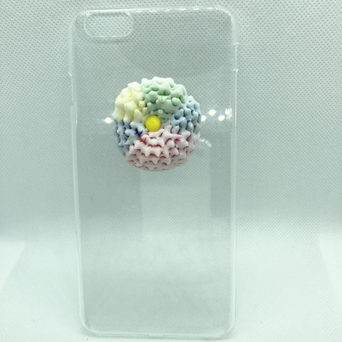 レインボー和菓子のiPhoneケース