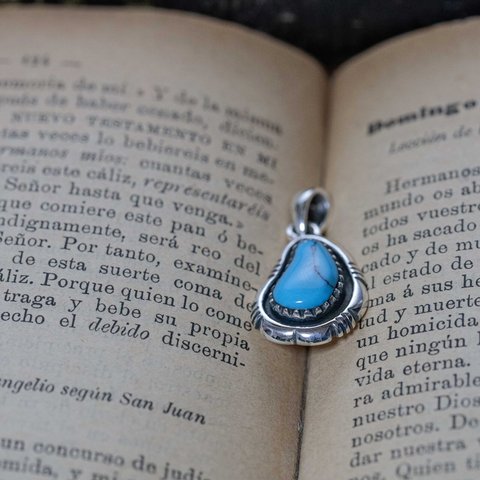 *Pendant top：Silver925 Turquoise charm