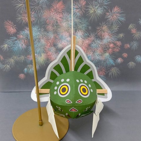 ★☆期間限定200円引☆★【 金魚ねぷた 】 緑 クリアケース 入り / ご当地 グッズ プレゼント にも