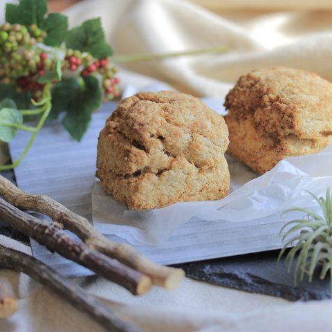 【朝食用】【卵不使用】【きくスコ】発酵バターと気まぐれ味のスコーン9個セット