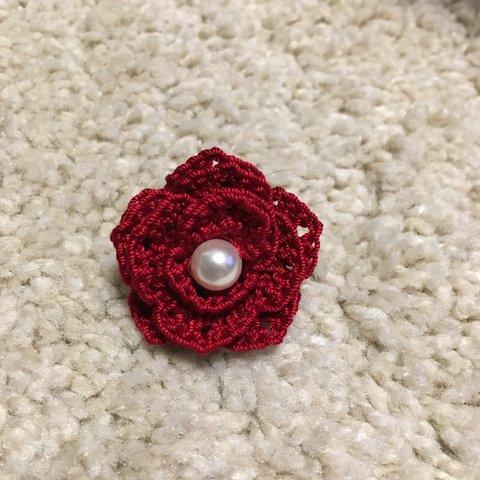 one color rose tack-pin