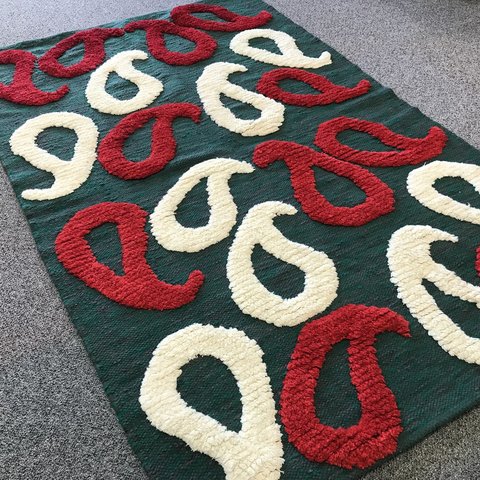 ジュート絨毯 (麻製品)