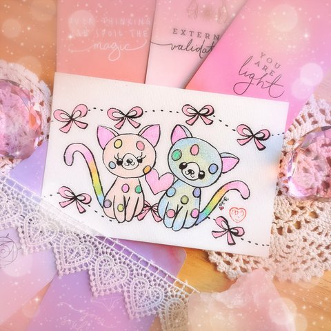 恋愛運♡金運♡福ねこ♡招き猫♡風水♡絵画