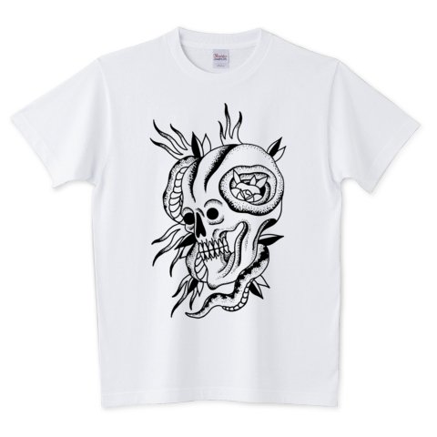 Skull　Tシャツ　