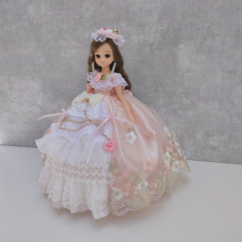 リカちゃんフランス人形風ドレス 4set