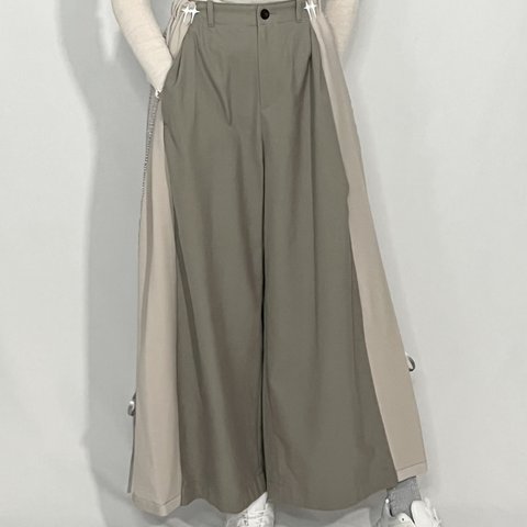 バレエコアなラインパンツ ✧⋆꙳ ‧₊˚ 【isolv ྀིྀིtion】 four line pants ‧₊˚ pink［24SS-PTPK］